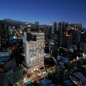 **** 酒店 南大门万豪首尔万怡酒店 韩国